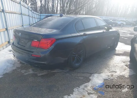 2011 BMW 750Li z USA, uszkodzony, nr VIN WBAKB8C58BCY66388